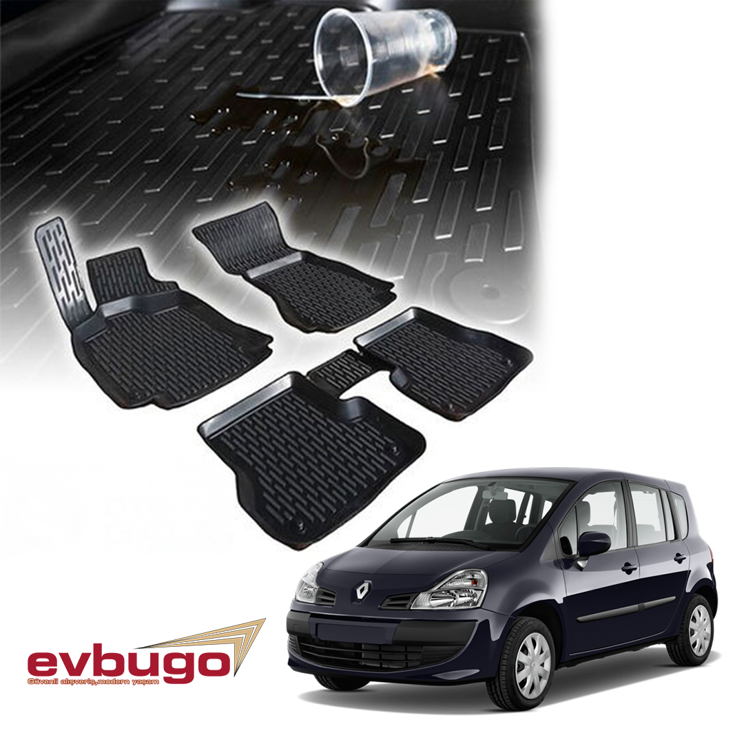 3D PASPAS SİYAH RENAULT MODUS 2005--2009